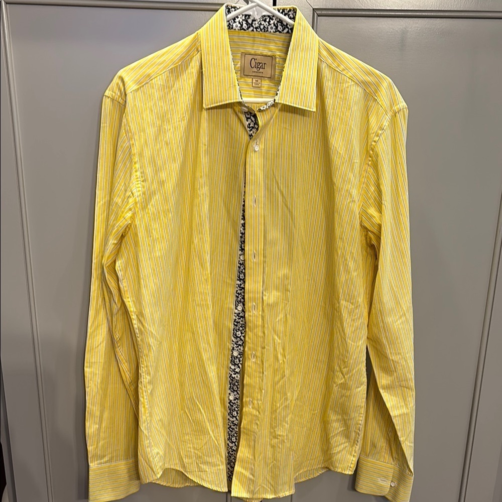 Cigar couture men’s button down dress shirt sz medium